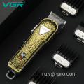 VGR v142 Metal Professional Professional Professionable Barber Hair Clipper